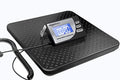 Amazon Basics Digital Shipping Postal Scale with Tare Function, Heavy Duty Weighing Platform, 660 lb Capacity, 1 Ounce Readability, Portable, Black - size: 660 lb