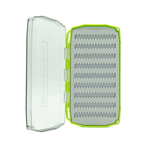 Umpqua UPG Sili Essential Fly Box Large Hot Green - color: Hot Green, size: Large