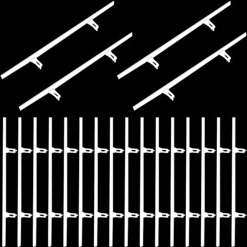 20 Pcs Shutter Repair Slider Connector Plantation Shutter Repair Kit Replacement Parts, 2 Connect 3.25" Center Spacing