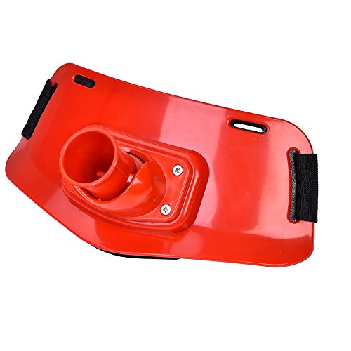 plplaaoo Fishing Belt, Fishing Rod Fighting Belt, Adjustable Waist Fighting Belt, Stand-up Offshore Gimbal Padded Fishing Belt Rod Holder Fish Tackle Accessories 10.6 x 5.3 x 2.9inch, Fishing Belt - color: Red