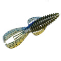 Strike King Rage Bug Fishing Lure, Soft Plastic Grub, Unique Design, Subtle Action - color: Okeechobee Craw