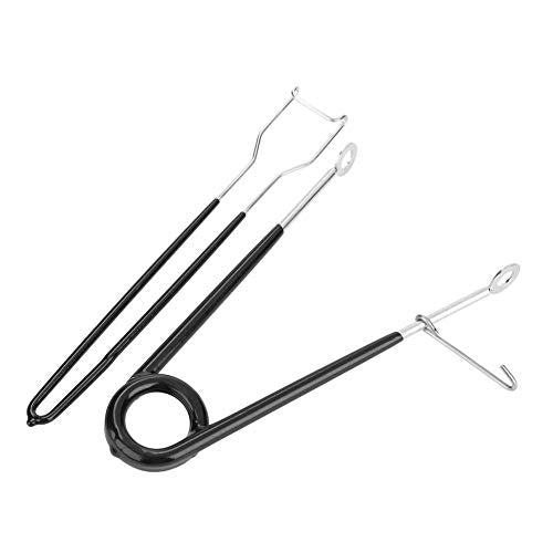 Tbest Jaw Spreader for Pike,Fish Mouth Spreader,Stainless Steel Fish Hook Remover Extractor Mouth Opener Jaw Spreader Hook Remove Saltwater Fishing Tool Set Kit Fishing Jaw Spreader