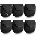 Fishing Spinning Reel Covers Case for 2000-6000 Series Baitcasting Trolling Fishing Reels Protective Bag Case Pouch Sleeve Gloves - color: Black, size: 4000-6000 Spinning Reel