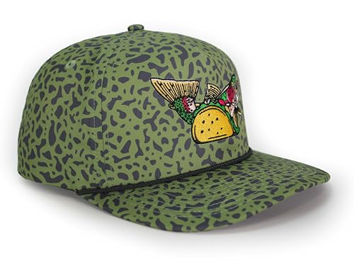 Paramount Outdoors Fly Fishing Hat Series Comfort Snap Snapback Cap for Men - color: Fish Tacos