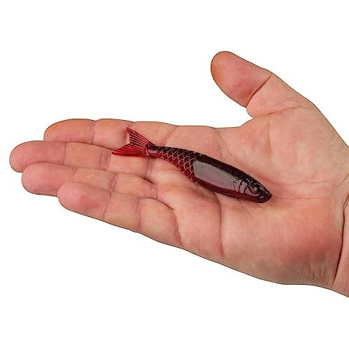 Berkley PowerBait PowerStinger Fishing Soft Bait - color: Ghost Red Craw, size: 4 1/4"