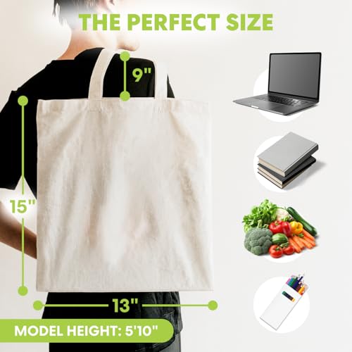 Simpli-Magic Canvas Tote-Bags - size: 150 Pack
