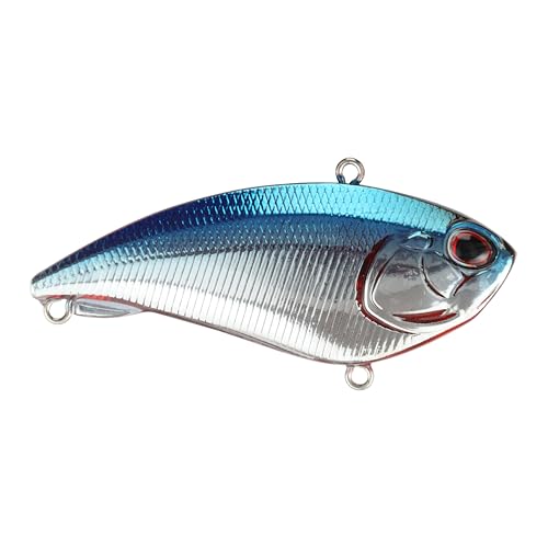 Berkley Jack - color: Blue Chrome, size: 2 3/4in - 3/4 oz