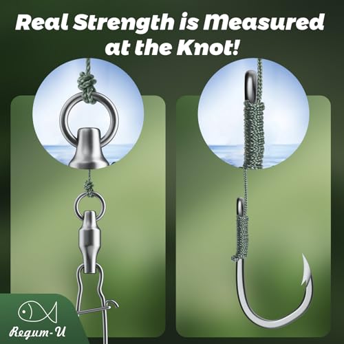 GumMAX 545/1093/1640yds 5-100LB 8X Braided Fishing Line Abrasion Resistant Superline Zero Stretch & Smaller Diameter Confuse & Never Fade in Saltwater and Freshwater - color: Blackish Green, size: 545 Yards / 10 LB