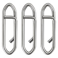 Dr.Fish Fishing Speed Clips Power Quick Clips for Fishing Lures Quick Change Stainless Steel Lure Snaps Saltwater Freshwater Crankbait Tackle Snaps - color: S-50LB-0.6", size: 20 Pack