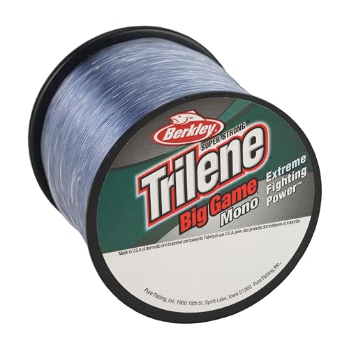 Berkley Trilene Big Game Monofilament Fishing Line - color: Steel Blue, size: 440yd, style: 30lb Test