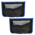 10"x7" Self-Adhesive Storage Mesh Bags, Boat Storage Organizer Mesh Bag with Strong Quadruple Backing, Waterproof Boat Storage Net for Tools Fishing Gear Equipment - 2 Pcs - style: 2 Pcs