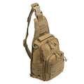 DEPARTED Sling Pack Military Rover for Fly Fishing Camping Hiking Trekking Bag for Men and Women (Tan) - color: Tan