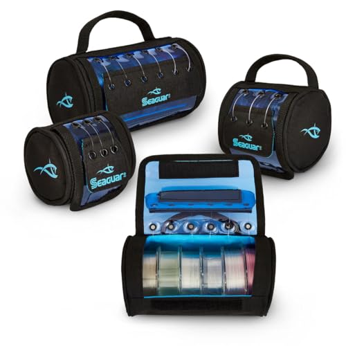 Seaguar Fishing Line/Leader Spool Dispenser & Storage Tackle Bags, Multiple Sizes - style: 3-small Spool