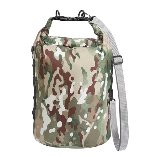 Dry Bags Waterproof Dry Sacks Small Lightweight Dry Bag with Strap for Paddle Board Kayaking Fishing Camping Hiking (10L) - size: 10L