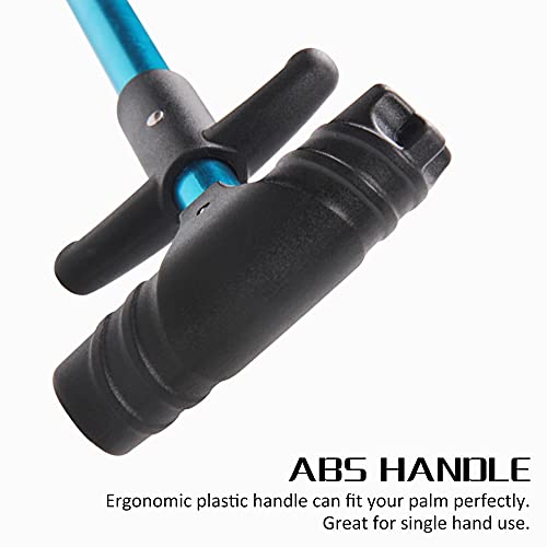 OROOTL Fishing Hook Remover Tool, Portable Easy Squeeze Out Fishing Hook Separator Extractor Aluminum Fish Dehooker Removal Puller for Saltwater Freshwater Fishing - color: Blue