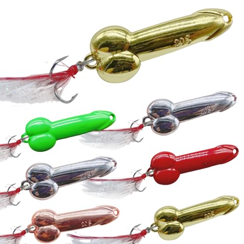 Topwater Fishing Lures Bait Kit, Mixed Size (5g/10g/15g/20g) Bass Fishing Lure with Custom Made Trebles Hooks, Silver/Gold/Green/Red/Red Copper Mixed Colours - color: 20g