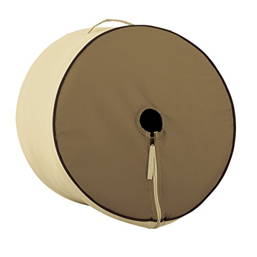 Classic Accessories Veranda Patio Free Standing Portable Garden Hose Reel Cover, outdoor cover