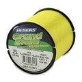 HI-SEAS Grand Slam Monofilament Fishing Line - Strong & Abrasion Resistant in Clear, Pink, Green, Smoke Blue, Fluorescent Yellow Freshwater & Saltwater – Quarter Pound Spool - color: Flourescent Yellow, style: 8 Lb Test, 0.27 Mm Dia, 1830 Yd