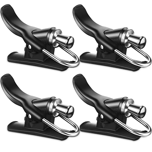 Wettarn 4 Pcs Cast Surf Fishing Trigger Sea Fishing Casting Trigger Aid Surf Gear for Pole Rod Shore Beach Thumb Finger Accessories - color: Black