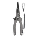 7.6-inch Multifunctional Aluminum Alloy Fishing Pliers, Fish Hook Remover, Split Ring Pliers, Fishing line Cutter, Lead Sinker Installation, seawater Corrosion Resistance, Men's Fishing Gift