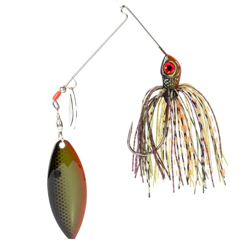 Strike King Red Eyed Special Fishing Lure, Spinnerbait - color: Bluegill, size: 1/2oz