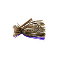 War Eagle Heavy Finesse Jig Bass Fishing Lure - color: Green Pumpkin Candy, size: 1/2 oz