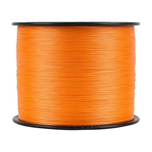 Berkley ProSpec Chrome Braid Fishing Line, Suitable for Saltwater Environments - color: Blaze Orange, size: 30lb - 3500yd