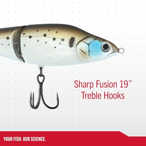Berkley Magic Swimmer Fishing Hard Bait - color: Holo Greenie, size: 6 1/2in - 1 5/8 oz