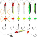 Dovesun Catfish Float Rigs with Catfish Rattles Rattling Catfish Tackle for Bank Fishing Santee Rig 6PCS - color: C-Catfish Float Rig with 6/0 Hook * 6PCS