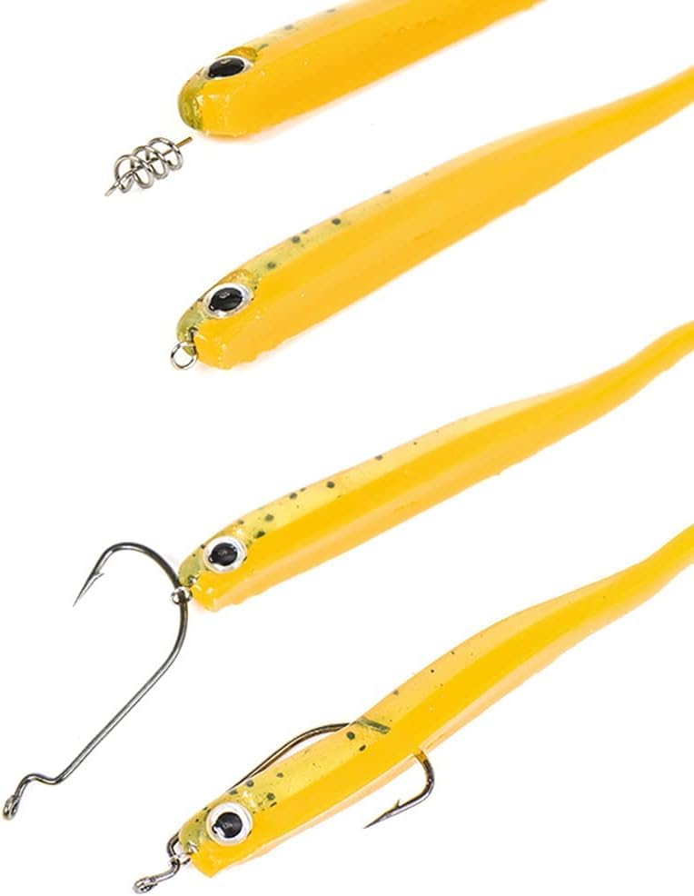 50Pcs 14mm Silver Fishing Crank Hook Centering Pin Fishings Baits Lure Rig Fixed for Latch Needle Spring Twist Lock Fishing Spring Twist Lock Fishing Hook Centering Terminal Tackle and Accessories