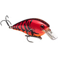 Strike King Red Eyed Shad Fishing Lure, Lipless Crankbait, Free-Floating Internal Rattles, 3D Eyes, Premium Size 3 Treble Hooks, Sinking - color: Delta Red, size: 5/8oz