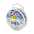 American Fishing Wire Surflon Micro Ultra Nylon Coated 1x19 Stainless Steel Leader Wire - Knottable Fishing Leaders Saltwater & Fly Fishing, 6lb Test - 61lb Test, Bright, Black & Camo Colors - color: Bright, style: 5 Meter, 61 Pound Test