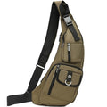 NICGID Sling Bag Chest Shoulder Backpack Crossbody Bags Casual Daypack for Men Women (Army gren-014) - color: Army Gren-014