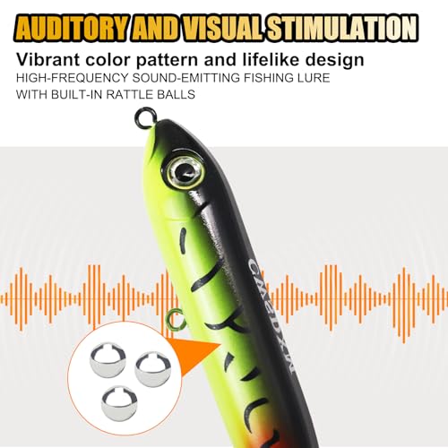 Catfish Float Rig Demon Dragon Style Rattling Line Float Propeller and Circle Hooks 6/0 8/0 for Santee Cooper Rig Catfishing Tackle - color: Demon Dragon Lures - 6 PCS