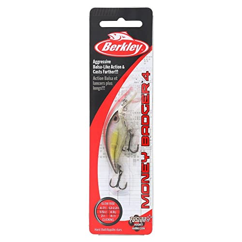 Berkley Money Badger Fishing Hard Bait - color: Ghost Morning Dawn, size: 1 1/2in - 3/16 oz