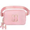 Initia Fanny Pack - Belt Bag for Teen Girls & Kids - Ages 8-12 - Trendy Small Waist Packs - Perfect Gifts - color: Pink, style: H