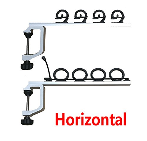 Brocraft Aluminum Clamp on Rod Holder for Truck or Boat / Truck Bed Rod Holder