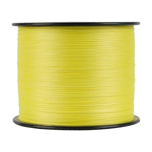 Berkley ProSpec Chrome Braid Fishing Line, Suitable for Saltwater Environments - color: Hi-Vis Yellow, size: 20lb - 3500yd
