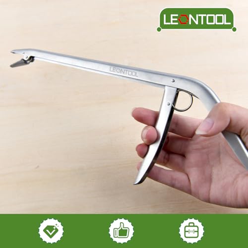 Stainless Steel Fish Hook Remover Tool Extractor with Odor Absorber Tool, 11 Inches Fishing Hook Removal Tool Hook Grabber Fish Dehooker Tool, Freshwater and Saltwater Hooker Tool for Fishing - style: Hook Remover