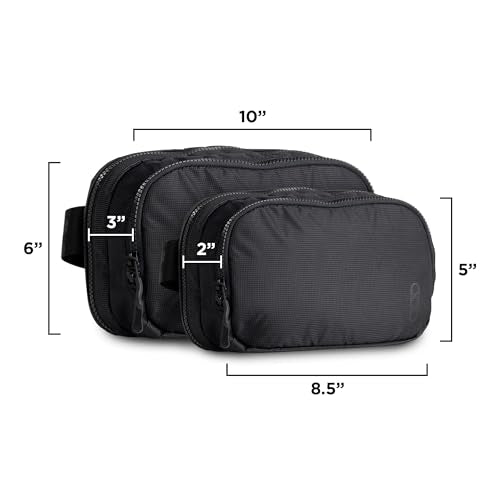 Eberlestock Fade Flex - Concealed Carry Waist Bag - Tactical Men's Fanny Pack with Adjustable Waist Belt - 10” W x 6”H x 3” D - Olive - color: Olive, size: Standard