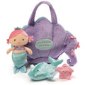Baby GUND Play Soft Collection, Mermaid Adventure 5-Piece Plush Playset with Rattle, Squeaker and Crinkle Plush Toys, Sensory Toy for Babies and Newborns, 8” - style: Mermaid Adventure