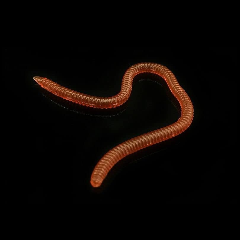 20pcs Bass Fishing Worms - Soft Plastic Baits & Lures for Fresh Water Fishing