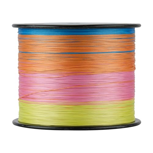 Berkley ProSpec Chrome Braid Fishing Line, Suitable for Saltwater Environments - color: Yellow, Red, Blue, Orange, size: 20lb - 3500yd