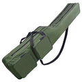 Fishing Pole Bag,3 Layers Oxford Folding Rod Carry Case,4.27FT Fishing Rod Reel Tackle Storage Bag Case Waterproof Camouflage Travel Fishing Cover Bag