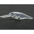 Blank Unpainted Minnow Crankbait Topwater Lipless Jerkbait Fishing Lures - color: UPC187P10