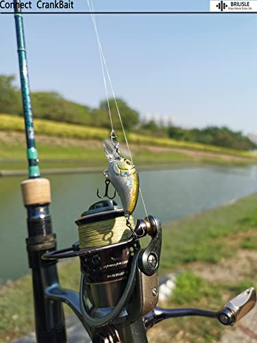 Crankbait Snaps & Snap Clips for Bass Lures, Duolock Snaps Fishing Freshwater, Duo Lock Fast Snaps Stainless Steel Higher Tensile Strength - size: SIZE00(35LB)100PCS