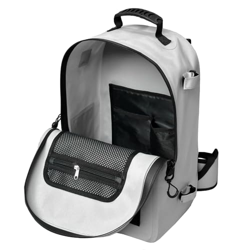 Buffalo Gear Waterproof Fishing Backpack With Rod Holder, 26L Fly Tackle Storage for Fishing