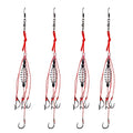 Dyxssm Trap Fishing Hooks Carp Fishing Baits Hook Lure with Fishing Spring Carp Feeder (Pack of 4) - size: 15#