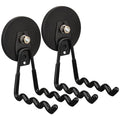 MUTUACTOR Super Power Magnetic Hooks Heavy Duty,2packs Strong Large Magnetic Hooks for Power Tools Organization Heavy Duty Hooks for Cordless Drills Impact Drivers Power Spanners Metal Tool Chest - style: 3.46in Magnet Wave Black Hooks 2PCS