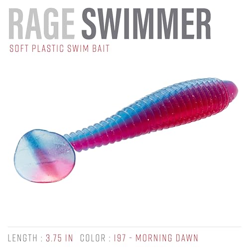 Lew's Rage Swimmer - color: 197 - Morning Dawn, size: 3.75"